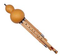 Nine Hole Hulusi Instrument FG Flat BC Small D High Pitch Easy To Play And Durable(F)