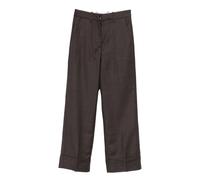 Nine In The Morning MIna cuffed-hem trousers - Brown 25-26-27-28