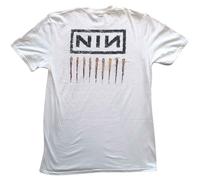 Nine Inch Nails Downward Spiral T-Shirt in White | Size: Medium Nine Inch Nails White M