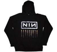 Nine Inch Nails Men's Downward Spiral Pullover Hoodie in Black | Size: Large Nine Inch Nails Black L
