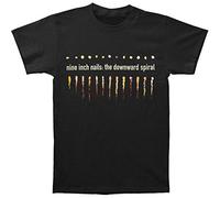 Nine Inch Nails Men's Downward Spiral Slim Fit T-Shirt Black - black - Large