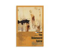 Nine Inch Nails The Downward Spiral Poster Decorative Painting Canvas Wall Art Living Room Poster Bedroom Painting Wall Art Picture Print Modern Family Room Decor 20 x 30 Inches (50 x 75 cm)