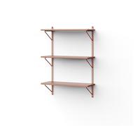 NINE Inline Wall Shelf 60x25x90 Red