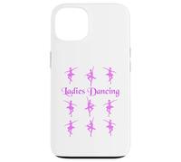 Nine Ladies Dancing Twelve Days of Christmas Case for iPhone 13