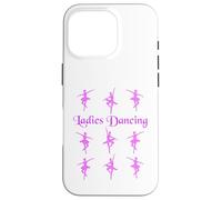 Nine Ladies Dancing Twelve Days of Christmas Case for iPhone 16 Pro