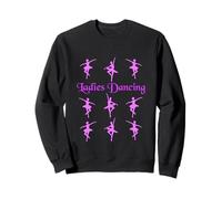 Nine Ladies Dancing Twelve Days of Christmas Sweatshirt