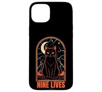 Nine Lives Cat Mystic Case for iPhone 15 Plus