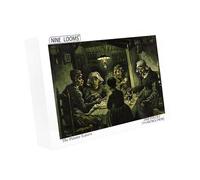 Nine Looms Jigsaw Puzzle 1000 Pieces for Adults -Van Gogh - The Potato Eaters - Sturdy Pieces, Challenging Family Activity, Perfect for Game Nights and Gifts (1000pc)
