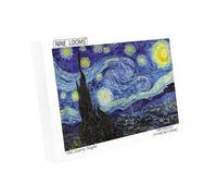 Nine Looms Jigsaw Puzzle 500 Pieces for Adults - Van Gogh Famous Paintings - The Starry Night, Challenging Family Activity, Ideal for Game Nights and Educational Fun (500pc)