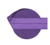Nine Looms Picot Loop Elastic Band for Sewing 5 Yard 1" 25mm Plum Roll Spool Decorative Frilly Lace Stretchy Ribbon for Lingerie Underwear Sewing Trim (5Y Plum)