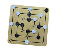 Nine Mens Morris Checkers Game for Family Fun