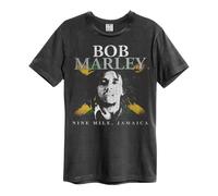 Nine Mile Bob Marley T-Shirt Amplified Charcoal XS