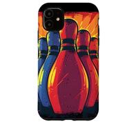 Nine-Pin Bowling Vintage Style Case for iPhone 11