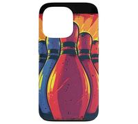 Nine-Pin Bowling Vintage Style Case for iPhone 13 Pro