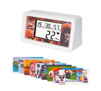 NInE-ROnG Backlight Digital 9,999 Days Countdown Timer Big LCD Display Count Down for Retirement Vacation Graduation Christmas Weddings Birthdays Children's day Halloween and Other Scenes (WT)