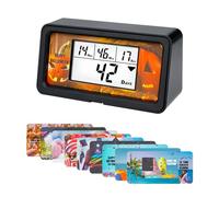 NInE-ROnG Backlight Digital 9,999 Days Countdown Timer Countup Timer Big LCD Display 12/24H Clock for Retirement Vacation Graduation Christmas Weddings Children's Day and Other Scenes