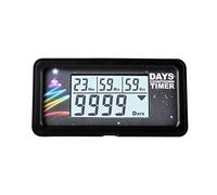 NInE-ROnG Backlight Digital 9999 Days Countdown Clock Timer with Big LCD Display for Retirement Wedding Vacation Christmas and Calendar Events Reminder (HM200B)