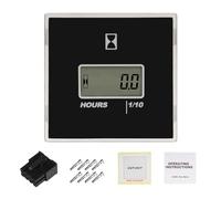 NInE-ROnG DC 6-80V Mechanical Hour Meter for Zero Turn Mower Tractor UTV