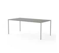 NINE Sine Dining Table 189 x 94.5 cm Gray