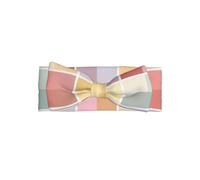 Nine-square grid color Baby Headbands for Girls Newborn - Soft Stretchy Adjustable Infant Headband for 0-24 Months