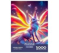 Nine-tailed Fox, 1000-piece Jigsaw Puzzle, Carefully Chosen Pastime Gift Encouraging Togetherness Mindfulness Satisfaction, Suitable Keepsake Transforming Free Time Into Treasured Memories, Suitable F