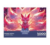 Nine-tailed Fox, 1000-piece Jigsaw Puzzle, Carefully Chosen Pastime Gift Encouraging Togetherness Mindfulness Satisfaction, Suitable Keepsake Transforming Free Time Into Treasured Memories, Suitable F