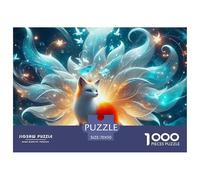 Nine-tailed Fox, 1000-piece Jigsaw Puzzle, Engaging Group Based Tabletop Challenge Inspiring Teamwork Participation Mutual Support, Ideal Choice for Family Nights Inclusive Social Play, Suitable for A