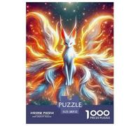Nine-tailed Fox, 1000-piece Jigsaw Puzzle, Versatile Gifting Idea Blending Fun Challenge Decorative Potential, Excellent Choice for Seasonal Holidays Heartfelt Exchanges, Suitable for Ages 12+, 52x3