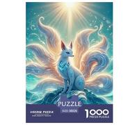 Nine-tailed Fox 1000-Piece Puzzle for Adult Challenging Puzzle Games Fun, Challenging & Brainteasing Games for Adults And Kids Age 12 Years Up Decoration Puzzle 38x26cm/1000pcs