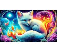 nine-tailed-fox 1000 Pieces Adult Jigsaws Educational Game Decompression Fun and Challenging Family Game for Adults and Kids Age 12 Years Up 38x52cm/1000pcs
