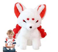 Nine Tailed Fox Plush - Soft Stuffed Animal, Exquisite Plush Figure Toy | Fox Stuffed Animals Decorative Pillow | Cute Birthday Valentine Easter Gift For Kids Teens Animal Lovers Home Decor