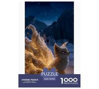 Nine-Tailed Fox Puzzle 70x50cm/1000pcs, - Adult Stress-relief Game, Educational And Creative, Home Decoration And Gift