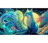 nine-tailed-fox Recycled Paper Jigsaw Puzzle 1000 Pieces Great Gift Idea Educational Games for The Whole for Women, Gifts for Men 38x26cm/1000pcs