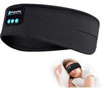 Nine-Tailed Fox Sleep Mask Bluetooth Wireless Headphones Black for Women Men, Washable Sleeping Eye Mask for Side Sleeper, Soft Cotton Eye Music Covers for Travel Home