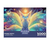 Nine-tailed Fox Ultimate Challenge Jigsaw Puzzles for Adults Conquer The 1000-Piece (Advanced) Impossible, Hard, And Difficult Challenging Puzzle Educational Games - This Is The Pinnacle Gift J