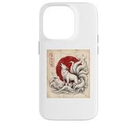 Nine-Tailed Kitsune Kaiju Spirit Fox Awakens Case for iPhone 14 Pro