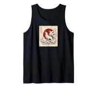 Nine-Tailed Kitsune Kaiju Spirit Fox Awakens Tank Top