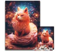 Nine Tailed Kurama Fox 1000Piece Jigsaw Puzzles for Adults Interactive Family Game Ideal Family Activity Game 1000 PCS(75x50cm)