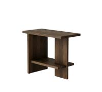 NINE Tee Side Table Rectangular Smoked Oiled Oak