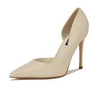 Nine West Women's Folowe, Cream Leather 151, 6.5