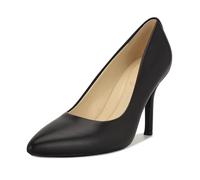 Nine West Footwear Women's Fifth 9x9 Pointy Toe Pump, Black Calf Leather, 7 UK