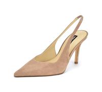 Nine West Gerts, Medium Natural Suede 101, 6.5