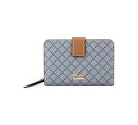 Nine West Luela French Wallet, Chambray Logo Brandy, Small