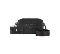 Nine West Pauline Camera Crossbody, Black, Medium