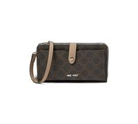 Nine West Waylynn SLG Tech Crossbody, Brown Logo/Latte, Brown Logo/Latte, Small