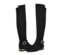 Nine West Women's Andone Over-The-Knee Boot, Black 001, 4.5 UK