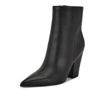Nine West Women's Ariza Mid Calf Boot, Black Leather 001, 5.5 UK