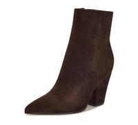 Nine West Women's Ariza Mid Calf Boot, Dark Brown Suede 201, 7 UK