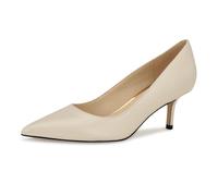 Nine West Women's Arlene Pump, Cream Leather 153, 6 UK