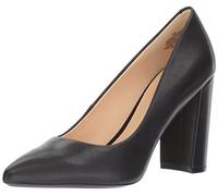 NINE WEST Women's Astoria Pump, Black Leather, 3 UK